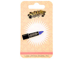 Luna Lipstick Enamel Pin