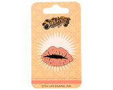 Cita Lips Enamel Pin