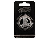 Round Suavecita OG Logo Enamel Pin - Silver