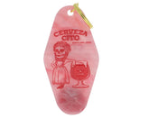 La Tia Hotel Key Tag - Pink