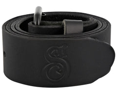 OG Script Leather Belt - Black