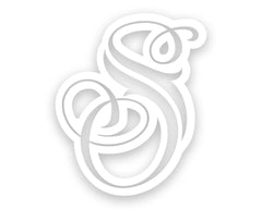 Suavecita S Vinyl Sticker - 12 in