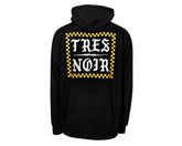 Checkered Zip Up Hoodie
