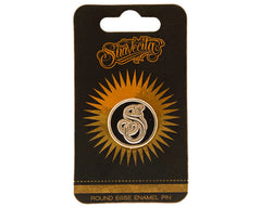 Round Suavecita Esse Enamel Pin - Gold