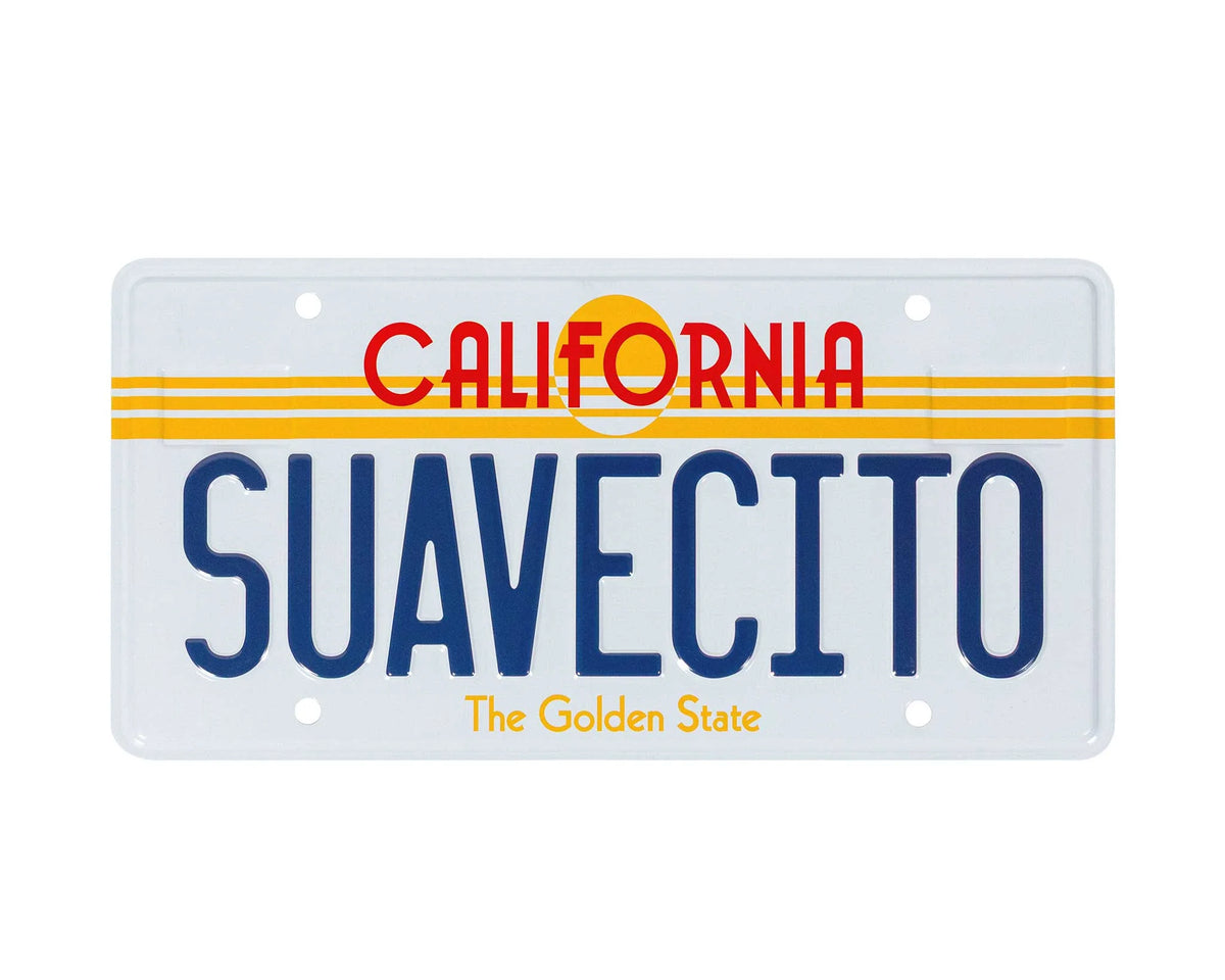 Golden State License Plate