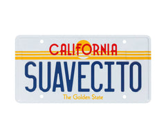 Golden State License Plate
