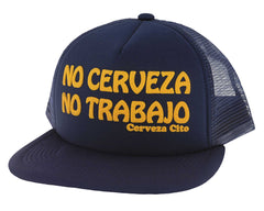No Cerveza Puff Print Hat