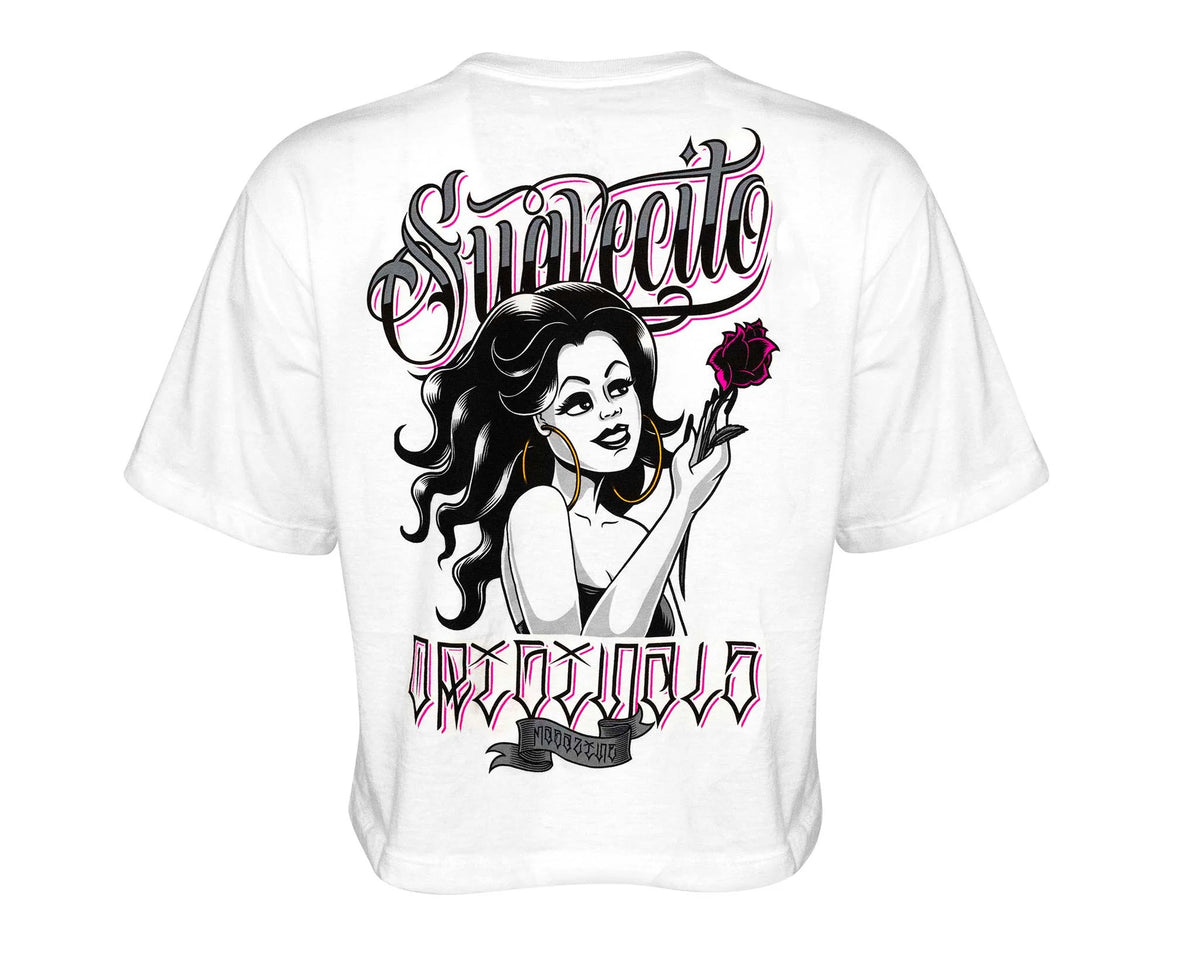 Rose Ruca Cropped Tee