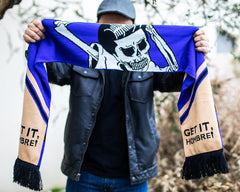 Get It Hombre Knit Scarf - Blue