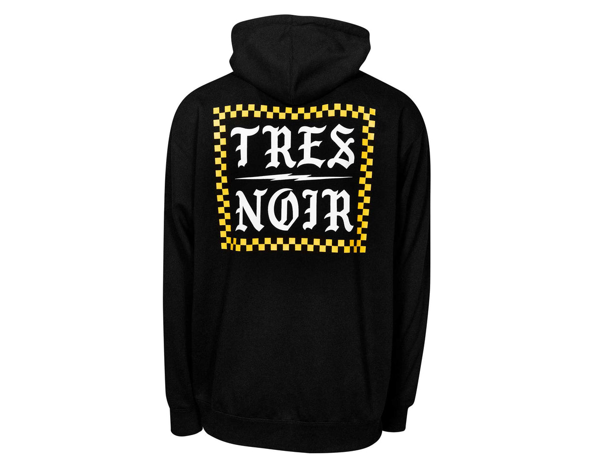 Checkered Zip Up Hoodie
